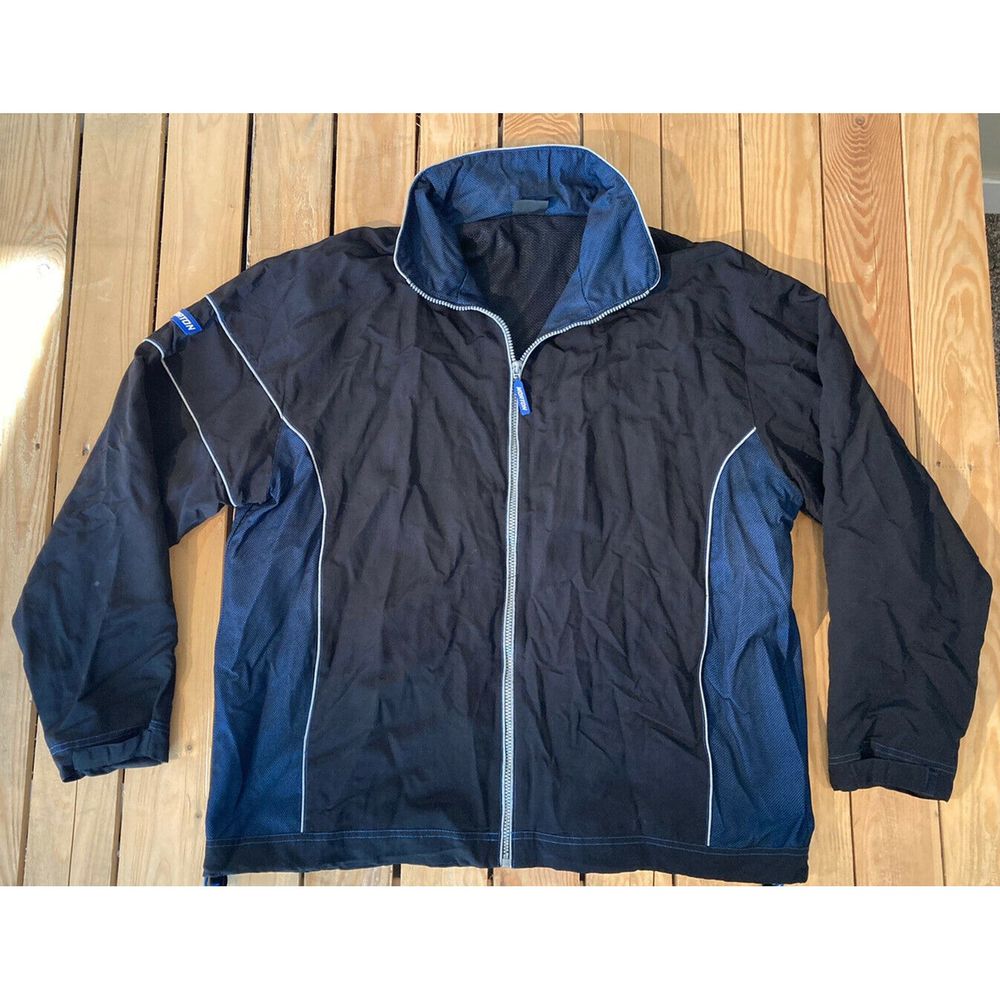 NORTON Men Full Zip Up Motorcycle Bikers Jacket XL